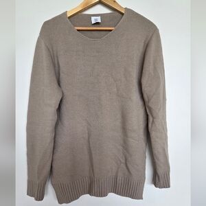SAVEONE Mens Sweater Tan Sz Medium Made In Italy